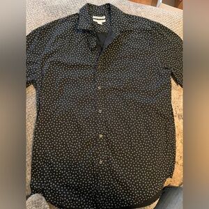 Amazon Essentials Black and White Patterned Shirt